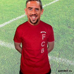 T-Shirt Rot FCB - vorne